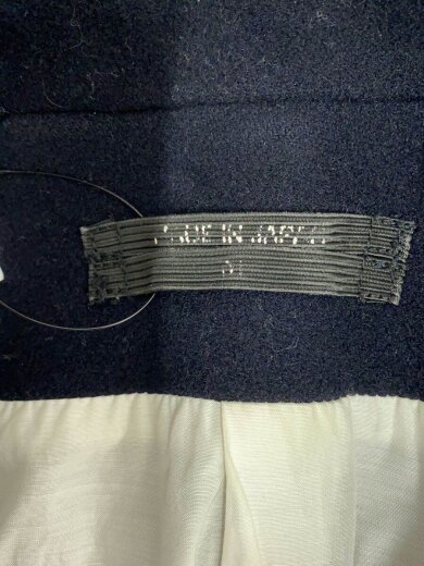 商品画像：チェスターコート/ウール/NVY/無地/日本製// 3