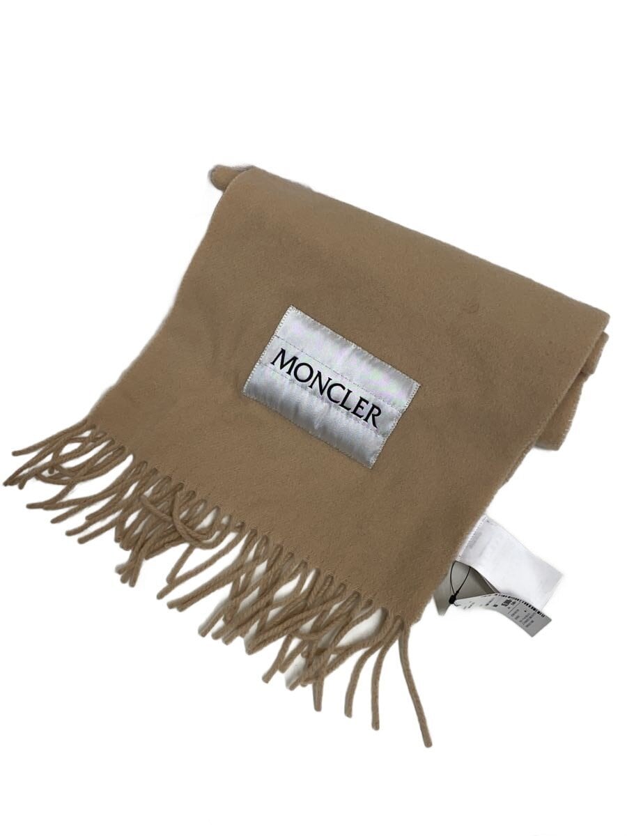 MONCLER / ロゴダウン/マフラー/ウール/BEG/メンズ/F20933C71000
