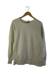 90s/目無し/スウェット/L/コットン/WHT