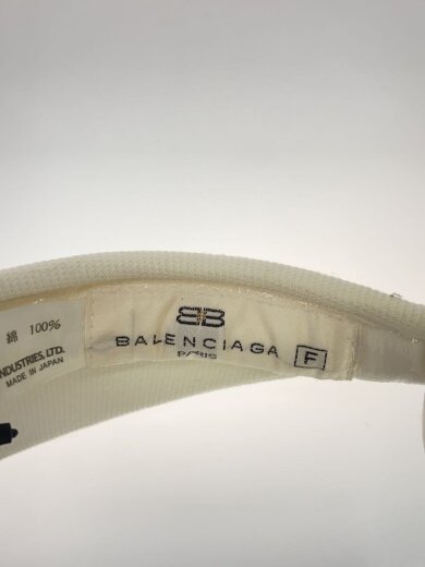 商品画像：サンバイザーヘッドウェア/FREE/コットン/WHT/レディース 5