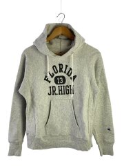 単色復刻/USA製/3段染み込み/パーカー/M/コットン/GRY