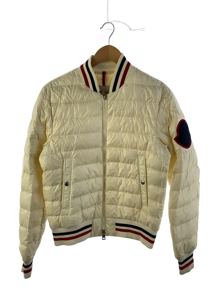 MONCLER / ダウンジャケット/2/ナイロン/CRM/無地/E10914036394