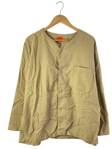 商品画像：スリーピングシャツ/長袖シャツ/L/コットン/BEG 1