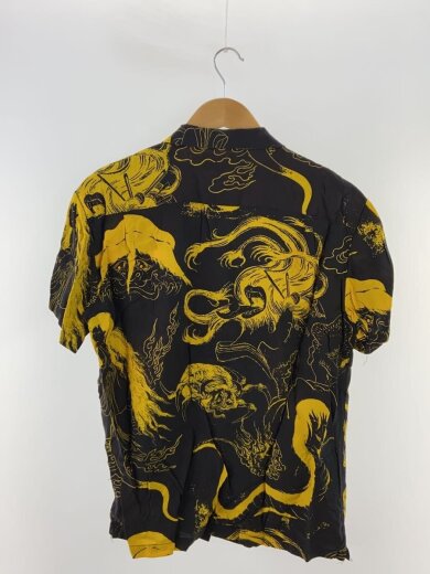 商品画像：半袖シャツ/M/レーヨン/BLK 2