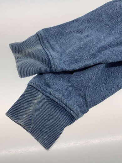 商品画像：リブトラックデニム/パーカー/S/コットン/BLU 6