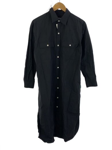 商品画像：シャツワンピース/M/コットン/BLK/251LDRG006 1