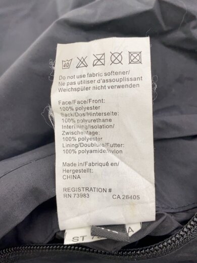 商品画像：リバーシブル/ジャケット/XXL/ポリエステル/BLK/無地/73256 5