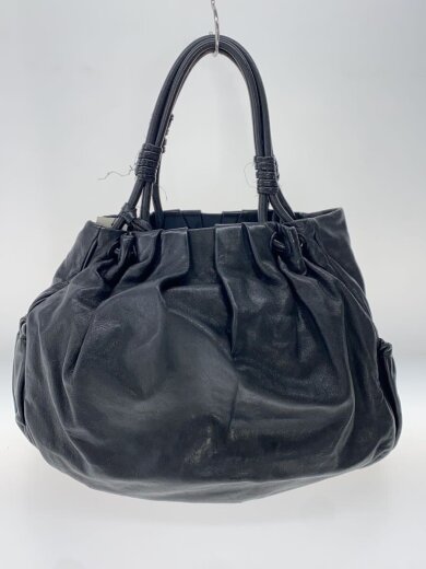 商品画像：バッグ/レザー/BLK/無地 3