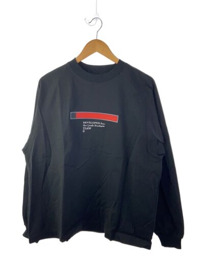 商品画像：長袖Tシャツ/L/コットン/BLK/LQA25PT12 1