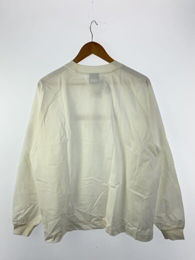 商品画像：長袖Tシャツ/L/コットン/WHT 2