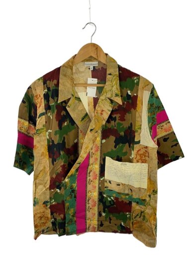 商品画像：半袖シャツ/L/コットン/BRW/無地 1