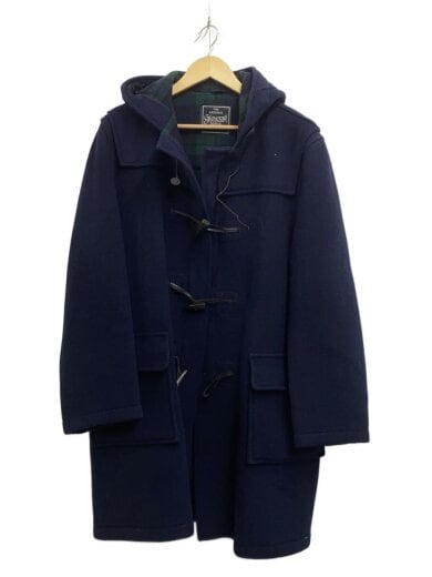 商品画像：80-90s/英国製/コート/--/ウール/NVY/無地 1