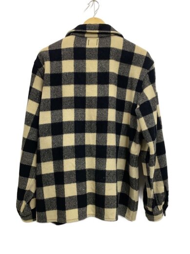 商品画像：minnesota woolen/50-60s/ブロックチェック/長袖シャツ/--/--/BLK 2