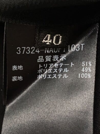 商品画像：半袖ワンピース/40/--/BLK/37324-NAOFI103T 4