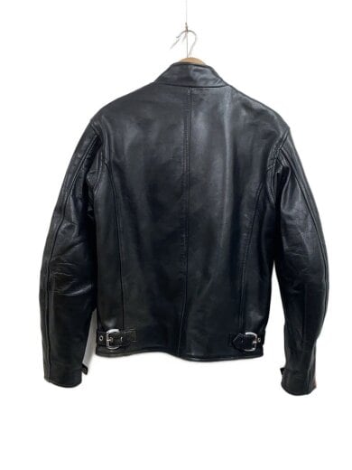 商品画像：moto field/レザージャケット・ブルゾン/L/レザー/BLK/無地 2