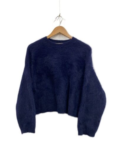 商品画像：ニット・セーター(厚手)/FREE/ウール/NVY/FOXカシミアプルオーバー 1
