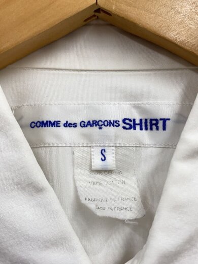 商品画像：フランス製/長袖シャツ/S/コットン/WHT/無地/CDGS2PL 3