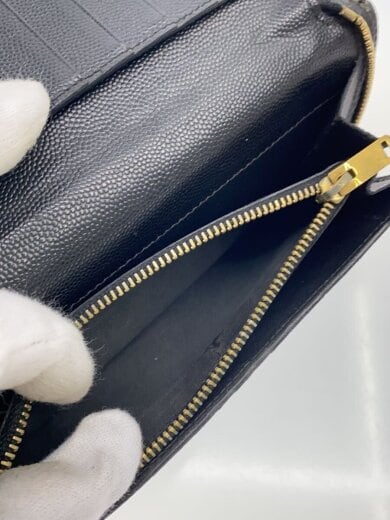 商品画像：長財布/--/BLK/無地/メンズ/28558 5