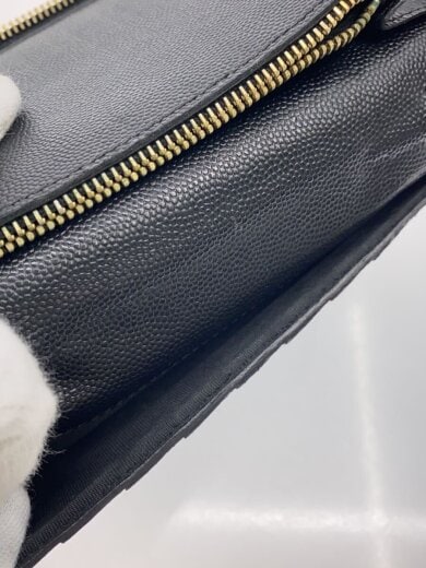 商品画像：長財布/--/BLK/無地/メンズ/28558 6