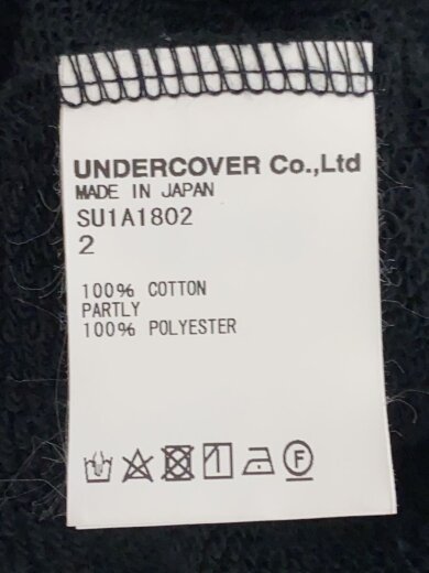 商品画像：ジップパーカー/2/コットン/BLK/SU1A1802 4