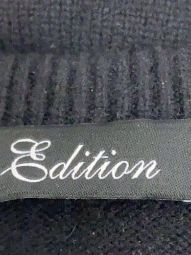 商品画像：カプリニットクルーネックカーディガン/カーディガン(厚手)/M/ウール/BLK 3