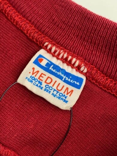 商品画像：70s-80s/バータグ後期/Tシャツ/M/コットン/RED 3