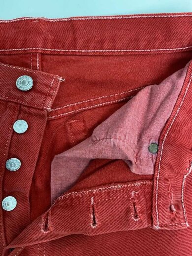 商品画像：90s/USA製/ボトム/31/コットン/RED 3