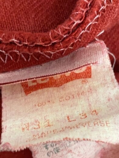 商品画像：90s/USA製/ボトム/31/コットン/RED 4