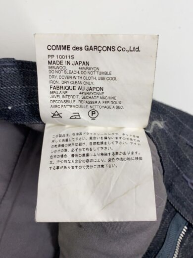 商品画像：01年製/スラックスパンツ/S/ウール/GRY/ストライプ 5