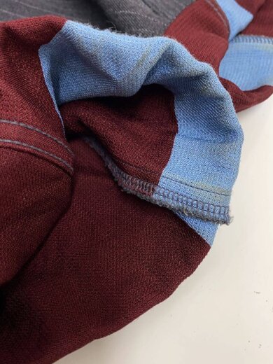 商品画像：01年製/スラックスパンツ/S/ウール/GRY/ストライプ 7