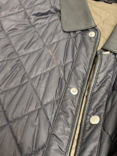 商品画像：キルティングジャケット/--/ナイロン/BLK 6