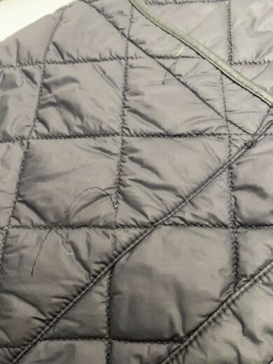 商品画像：キルティングジャケット/--/ナイロン/BLK 8