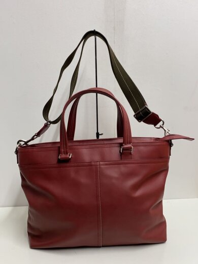 商品画像：トートバッグ/--/RED/無地/f70673 3