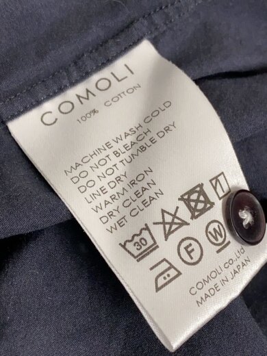 商品画像：長袖シャツ/4/コットン/BLK/無地/Q03-02001 4