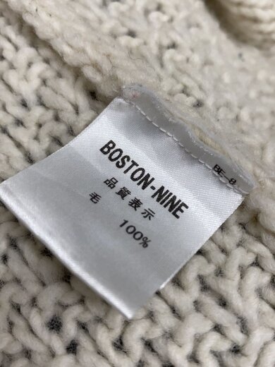 商品画像：ベルギー製/boston nine/ニット・セーター(厚手)/--/ウール/WHT 4