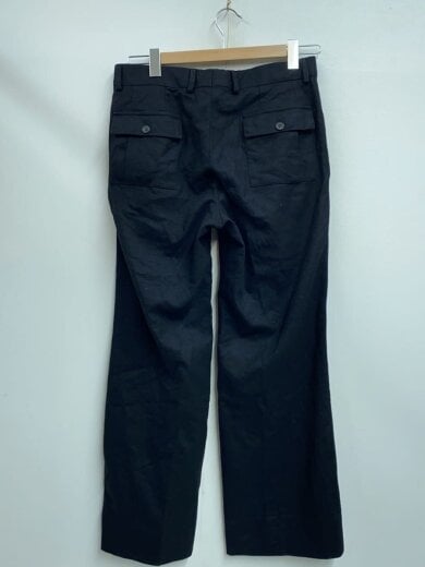 画像：GUCCIスラックスパンツ/46/ウール/BLK2