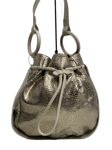 商品画像：ショルダーバッグ/レザー/WHT 1