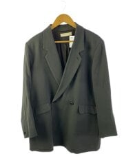 18SS/GEORGETTE JACKET/テーラードジャケット/--/ウール/GRY/e218-402