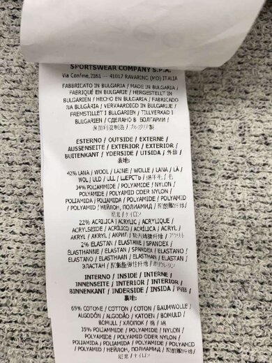 商品画像：ニット・セーター(厚手)/XL/ウール/BLK/7715543C1 5