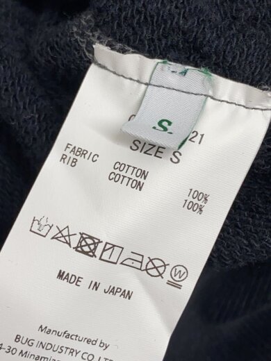 商品画像：スウェット/--/コットン/BLK/CG001-0-021 5