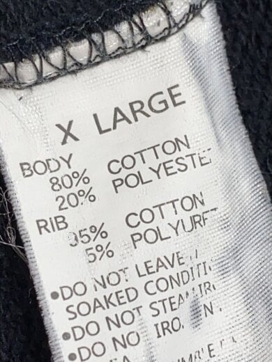 商品画像：パーカー/XL/コットン/BLK 4