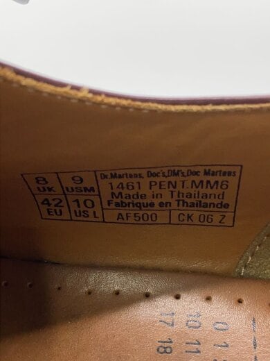 商品画像：シューズ/UK8/BLK/1461 5