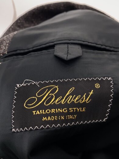 商品画像：テーラードジャケット/--/ウール/GRY/総柄/G13181 3