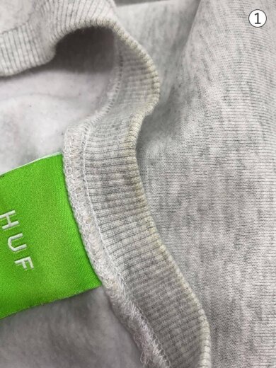 商品画像：スウェット/S/コットン/GRY 6