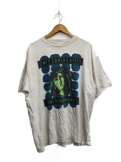 商品画像：24AW/TEE KISS/Tシャツ/XL/コットン/WHT 1