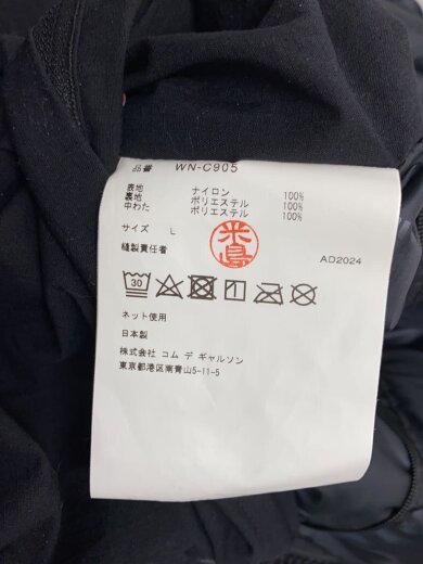 商品画像：ダウンジャケット/L/ナイロン/BLK/WN-C905 4