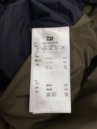 商品画像：25FW/TECH ALPINE DOWN VEST/ダウンベスト/XL/ナイロン/NVY/BW-24025W 4