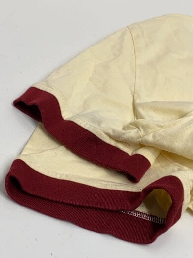 商品画像：22SS/クロップドリンガーTシャツ/Tシャツ/S/コットン/YLW/AMM1 2022 1480 6