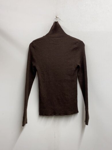 商品画像：背タグ/ニット・セーター(厚手)/M/ウール/BRW// 2