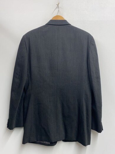 商品画像：90s/セットアップ/L/ウール/BLK/ストライプ 2